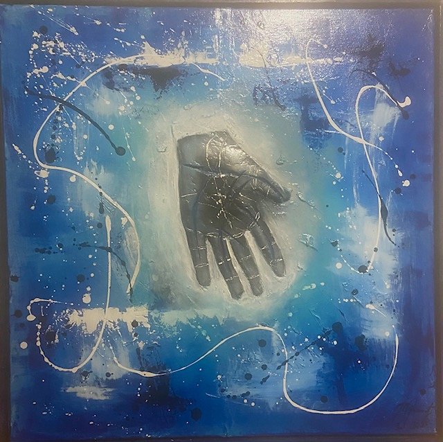 helfende Hand